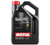 OLIO MOTORE MOTUL 0W20 ACEA A1/B1 PER PORSCHE C20 GRUPPO VAG VW508.00 VW509.00