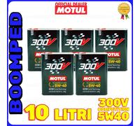 Olio Motore MOTUL 300V 5W40 Competition 100% Sintetico EsterCore 10 LITRI 10MO69