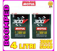 Olio Motore MOTUL 300V 5W40 Competition 100% Sintetico EsterCore 4 LITRI 02MO69