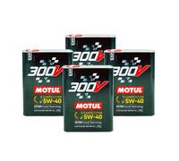 Olio Motore MOTUL 300V 5W40 Competition 100% Sintetico EsterCore 8 LITRI 04MO69