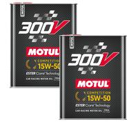 Olio Motore MOTUL 300V Competition 15W-50 (15W50) 4L - Motul 110860