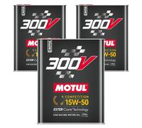 Olio Motore MOTUL 300V Competition 15W-50 (15W50) 6L - Motul 110860