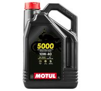 Olio Motore Motul 4T SAE 10W-40 Semi Sintetico 5000 4 Litri API SP JASO MA2