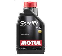 MOTUL SPECIFIC 5W30 DPF 1 LT OLIO MOTORE SINTETICO RENAULT RN0720 ACEA C4 0720