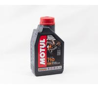 Olio motore MOTUL 710 2T 1 litro moto scooter quad 2 tempi 100% sintesi