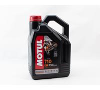 Olio motore MOTUL 710 2T 4 litri moto trail scooter quad 2 tempi 100% sintesi