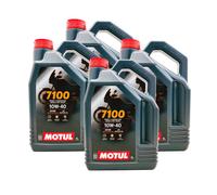 Olio Motore MOTUL 7100 10W40 16 LITRI 100% sintetico MOTO SCOOTER 4T API 04MO61