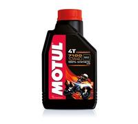 3x Olio Motore Motul 7100 10w40 Ma2 100% Sintetico Moto Scooter 4 Tempi
