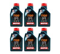 Olio Motore MOTUL 7100 10W50 - 6 LITRI 100% sintetico MOTO SCOOTER 4T API 06MO36