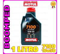 OLIO MOTORE MOTUL 7100 10W50 MA2 4 SCOOTER TEMPI 100% SINTETICO 1 LITRO MO38