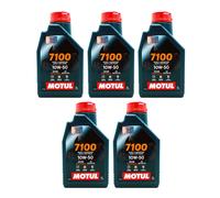 OLIO MOTORE MOTUL 7100 10W50 MA2 4 SCOOTER TEMPI 100% SINTETICO 5 LITRI 05MO36