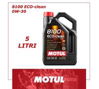 OLIO MOTORE MOTUL 8100 ECO CLEAN 0W30 5 LT C2 9.55535-DS1 WSS-M2C950-A - 102889