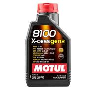 Olio motore Motul 8100 X-CESS 5W40 LT. 1