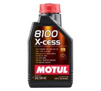 1 Litro OLIO MOTUL 8100 5W40 X-CESS - A3/B4 - LL01 - VW 502.00 - 505.00 - 229.5