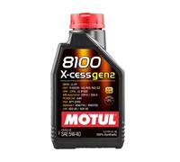 OLIO MOTORE MOTUL 8100 X-CESS GEN2 5W-40 ACEA A3 B4 1LT 1 LITRO 109774