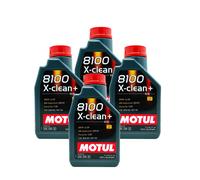 Olio motore MOTUL 8100 X-CLEAN+ 5W-30 4 LT Diesel Benzina EURO 4 5 6 C3 04MO42