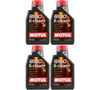 Olio motore Motul 8100 X-CLEAN+ 5W-30 4L