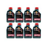 Olio motore MOTUL 8100 X-CLEAN+ 5W-30 8 LT Diesel Benzina EURO 4 5 6 C3 08MO42
