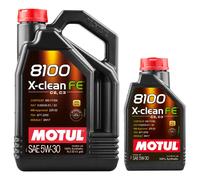 Olio Motore Auto Motul 8100 X-CLEAN FE C2 C3 Renault RN17 MB 229.52 - 1 Litro