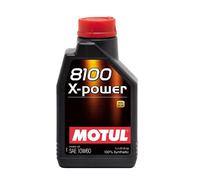 Olio motore Motul 8100 X-POWER sintetico per auto elevate prestazioni 10W-60