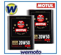 Olio Motore Motul Classic 20W50 4Litri per Auto e Mezzi d’Epoca dal 1950 al 1970