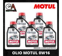 OLIO MOTORE MOTUL HYBRID 0W16 ILSAC GF-6B SPECIFICO AUTO IBRIDE 100% SYNT 5 LT