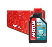 Olio Motore Motul Outboard Tech 2T - 3x 1 lt