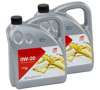 Olio Motore Olio Febi 177650 SAE 0W-20 Longlife 2 X 4 Litro per Audi Porsche VW