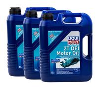 Olio Motore Olio Liqui Moly Marine 2T Dfi 3 X 5 Litro Oil Motore-Barca Nave