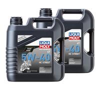 Olio Motore LIQUI MOLY Motobike HC Street 5W-40 2 X 4 Litri Adly/Herchee