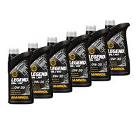 Olio Motore Olio Mannol 0W-30 Legend 504/507 6 X 1 Litro per Skoda Smart VW