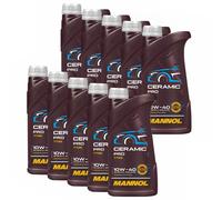 Olio Motore Olio Mannol 10W-40 Ceramica Pro 10 X 1 Litro per Audi Citroen Fiat
