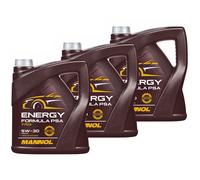 Olio Motore Olio Mannol 5W-30 Energia Formula PSA 3 X 4 Litro per Mercedes VW