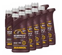 Olio Motore Olio Mannol 5W30 Energia Formula JP Api Sn 10x 1 Litri