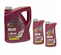 Olio Motore Olio Mannol Elite 5W40 Api Sn / CH-4 5 Litro + 2x 1 Litri