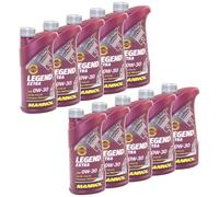 Olio Motore Olio Mannol Legend Extra 0W30 Api Sn 10x 1 Litri Motori