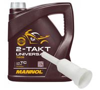 Olio Motore Olio Mannol Universale 2-Takt Api TC 4 Litro Con Beccuccio