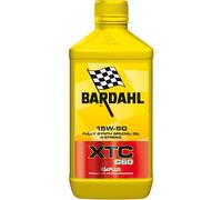 OLIO MOTORE ORIGINALE BARDAHL XTC C60 15W-50 4T API SN JASO MA2 SINTETICO
