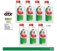 OLIO MOTORE ORIGINALE CASTROL GTX 10W40 BENZINA E DIESEL A3/B4 LT. 7 LITRI SYNTH