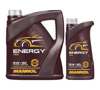 Olio motore originale MANNOL Energy 5W-30 API SL Engine Oil, 5 litri