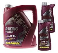 Olio motore originale MANNOL SAE 10W-60 RACING + ESTER Engine Olio