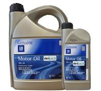 Olio Motore Originale Opel GM Dexos 2 Longlife 5W-30 1942003 1x5 + 1x1 Litro