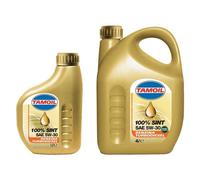 OLIO MOTORE PER AUTOVETTURE TAMOIL 100% SINT 5W30 - lt. 1 [ferramenta.pro]