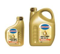 OLIO MOTORE PER AUTOVETTURE 'TAMOIL 100% SINT' 5W40 - lt. 1 pz 12