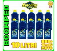 Olio Motore PUTOLINE BBR+ 10W40 N-TECH sintetico + bio MOTO SCOOTER 10 L 10PT05