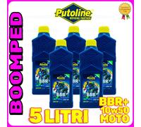Olio Motore PUTOLINE BBR+ 10W50 N-TECH sintetico + bio MOTO SCOOTER 5 L 05PT06