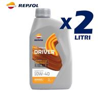OLIO MOTORE REPSOL DRIVER SPEED SEMISINTETICO 2 TEMPI 10W-40 2 LITRI MOTO SCOOTE