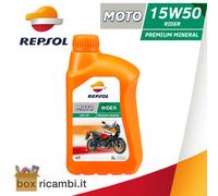 Repsol Moto Rider per Moto 4T 15W50 Olio motore 1L