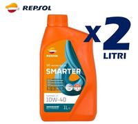 OLIO MOTORE REPSOL SMARTER SYNTHETIC 4 TEMPI 10W-40 2 LITRI SINTETICO MOTO SPORT