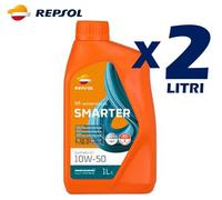 OLIO MOTORE REPSOL SMARTER SYNTHETIC 4 TEMPI 10W-50 2 LITRI SINTETICO MOTO SPORT